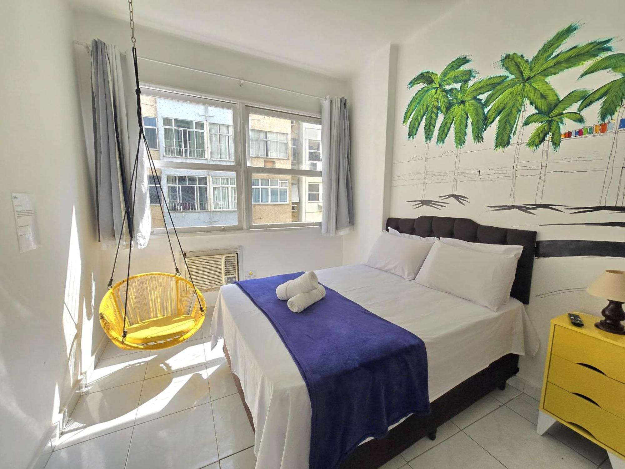 Qto E Sala, Smart Tv, Wi-Fi, Ar-Cond, Praia De Copacabana Rio de Janeiro Eksteriør bilde