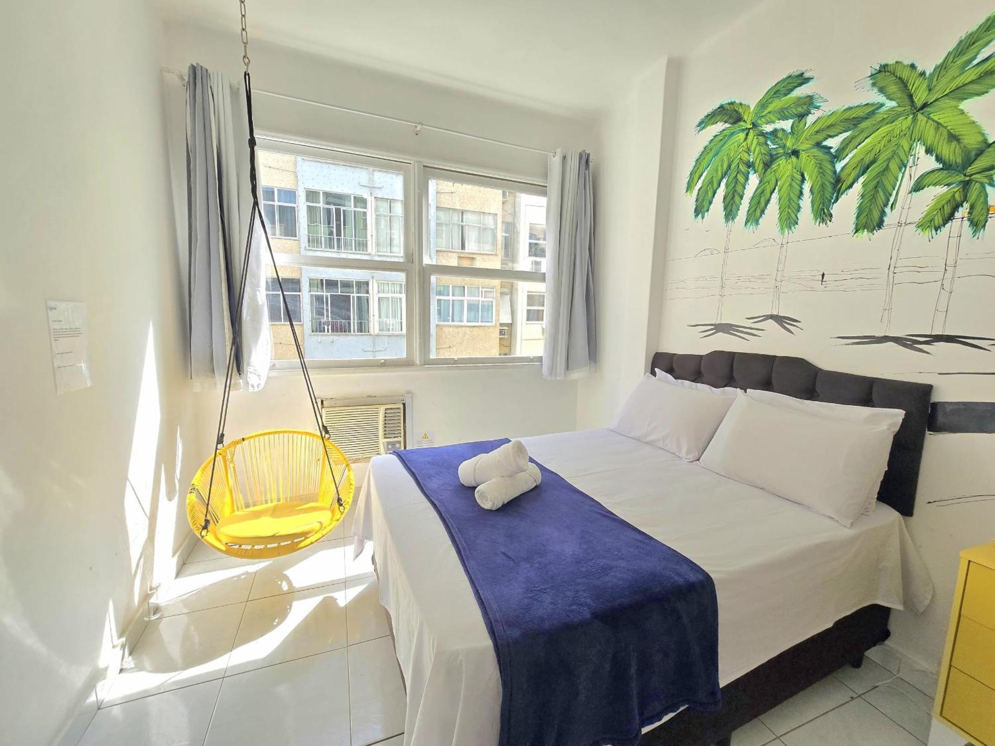 Qto E Sala, Smart Tv, Wi-Fi, Ar-Cond, Praia De Copacabana Rio de Janeiro Eksteriør bilde